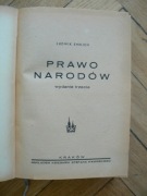 Ehrlich - Prawo narodów. Wyd. trzecie