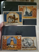 Pieniądz zastępczy notgeld Koszalin banknoty z 1921 roku