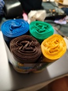 Worki na odpady ,segregacja 4x20 sztuk 35 litrów ,worki na śmieci