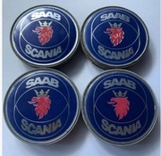 ORYGINALNE DEKIELKI SAAB SCANIA 63mm 59mm