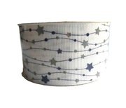 WSTĄŻKA TAŚMA dekoracyjna Boże Narodzenie ryps 4 cm.