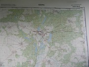 Mapa topograficzna 1:50 000 N-33-126-D Rzepin 