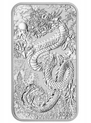 Sztabka Moneta DRAGON 2024 (Król Karol) SMOK - 1 uncja 2024