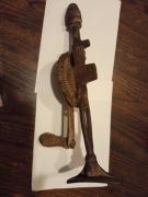 Stara zabytkowa wiertarka ręczna na lampę ozdobną 