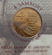4 Dersławy+4 Trsowy+4 Sambory. Blister