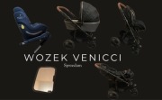Wózek Venicci gondola, spacerówka, nosidełko, fotelik 