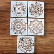 Szablon mandali, malarski, DIY, scrapbookingu, meble, Nr C3