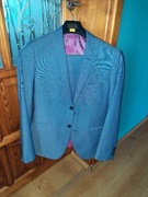 Marynarka garnitur + spodnie kolor niebieski męski 