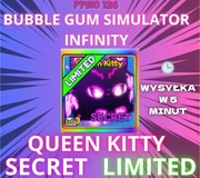 Queen Kitty | Bubble Gum Simulator Infinity | BGSI | Roblox | Secret