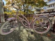 Rower Embassy różowy miejski