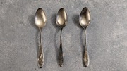 Stare posrebrzane łyżeczki WSW Fraget