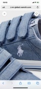 Ralph Lauren snakersy r 33 blue jeans trampki