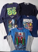 SUPER ZESTAW UBRAŃ DLA CHŁOPCA 5 SZTUK KONKRETY  8-9 LAT 134