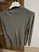 Bluzka sweter M/L popiel