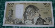 Francja 500 franków 1987 P.156