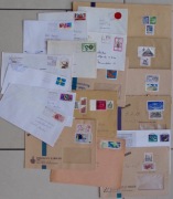 BRD Niemcy. Zestaw 20 całości, ponad 30 znaczków. Rózne wlk. kopert.(H)