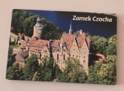 Magnes na lodówkę drewniany Zamek Czocha Książ Dolny Śląsk (1K)