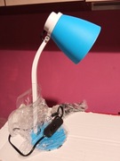 Lampka biurkowa Volteno Monic moc do 15W Niebieska