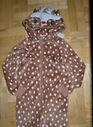 59^ strój przebranie piżama Sarenka Jelonek Renifer 8/9 Lat _128/134 cm