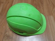 Kask budowlay zielony BHP ochrona głowy