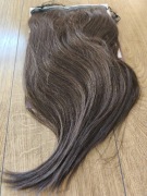 Nowe Włosy Naturalne 100% Clip-In, 90g, 40cm, Double Wef, Kolor CB/Cz Auk 7