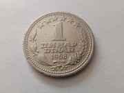 Jugosławia 1 dinar  1968 
