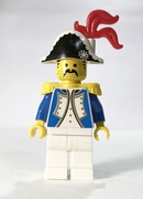 LEGO PIRATES Minifigurka Governor Gubernator Admirał pi004b Nowy