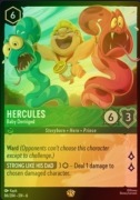 Disney LORCANA Hercules Baby Demigod FOIL 6AZS #86