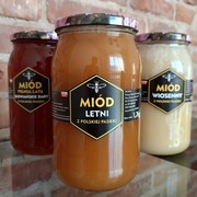 MIÓD LETNI spadziowy 2024 od lokalnego pszczelarza Pasieka Słowiańskie Dary