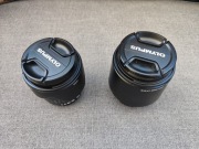 Dwa obiektywy Olympus Zuiko 14-42 i 40-150 w idealnym stanie