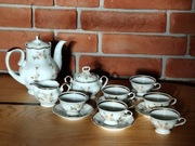 Serwis kawowy PRL - Porcelana Karolina