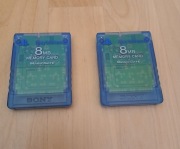 KARTA PAMIĘCI OCEAN BLUE niebieska - SONY PS2 - Memory Card 8mb - FMCB
