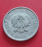 Moneta 5 groszy 1958 r. Al