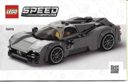 Lego Speed Champions 76915 Pagani Utopia Instrukcja