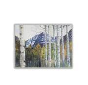 Olej na płótnie ,,Brzozy''-obraz ręcznie malowany