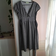 Mongul sukienka w kropki w grochy S/M letnia