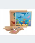 drewniana gra edukacyjna dla dzieci 