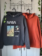 H&M Bluzy dresowe NASA 2 sztuki zestaw rozm. 158