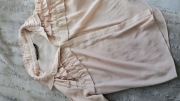 Bluzka elegancka Zara S beżowa 