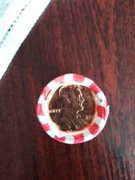 Rolka bankowa 1 cent Lincoln usa rok 2015 P