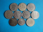 10 sztuk monet - zestaw
