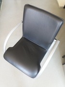 Skórzane, solidne, szerokie krzesła w rozmiarze XL