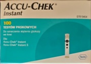 Paski testowe Accu-Chek Instant 100 sztuk Data ważności 15.07.2027