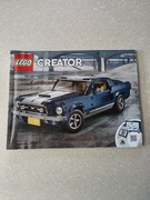 LEGO  Creator 10265 - instrukcja Ford Mustang 