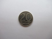 20 ZŁ. MONETA 20 ZŁ.1986