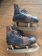 stare łyżwy retro vintage