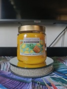Świeca świeczka Yankee candle Woodwick Juicy pineapple ananas owoc exotic