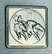 SREBRZONA OBUDOWA ZEGARA ETERNA - BREVET 33606 - SZWAJCARIA