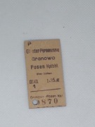 Magnes Bilet Granowo - Posen Hbf / Buk