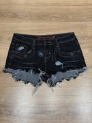 Krótkie spodenki damskie jeansowe generation 915 vintage denim